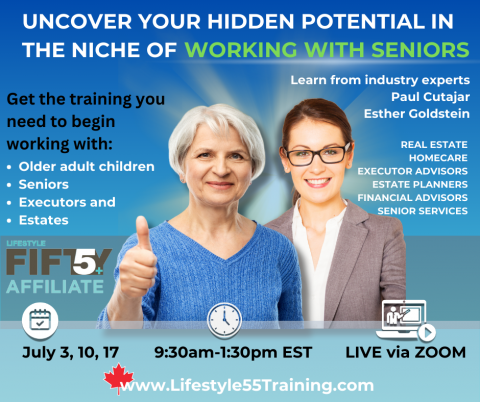 The Lifestyle55+ Affiliate Training Program: Empowering Professionals in Senior Services Across Canada