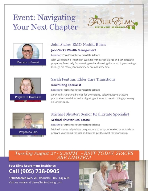 Navigating Your Next Chapter - Expert Tips for Seniors Transitioning to Retirement Living
